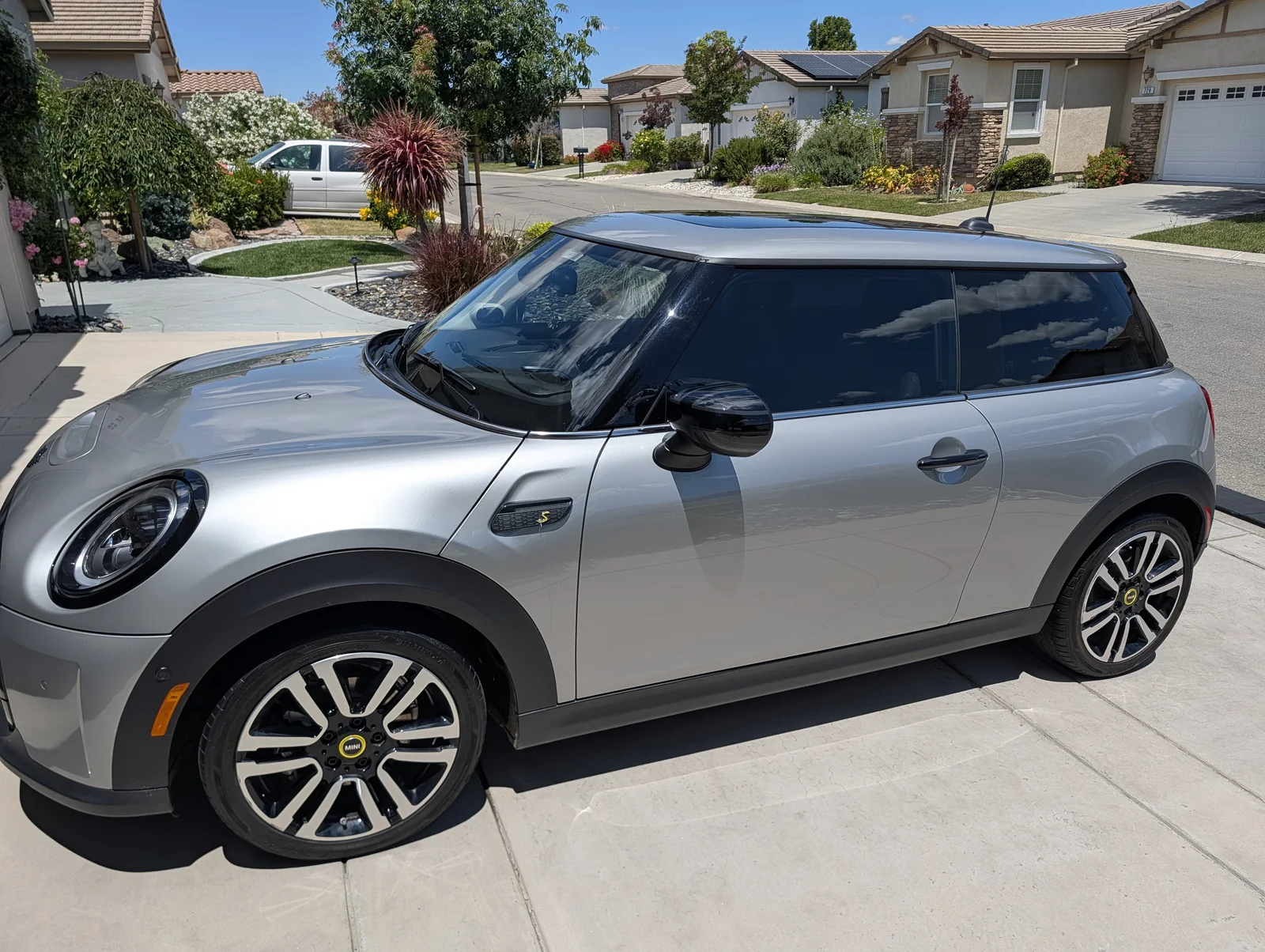 Mini Cooper after express wash by Pride Auto Wash