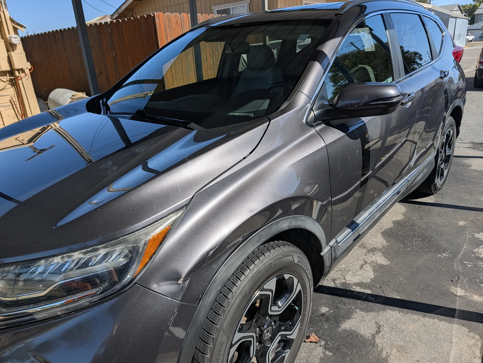 Honda after express wash by Pride Auto Wash