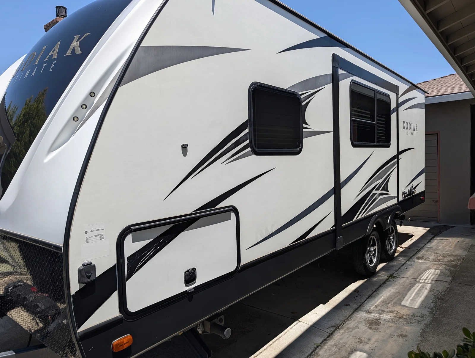 RV after exterior detail by Pride Auto Wash