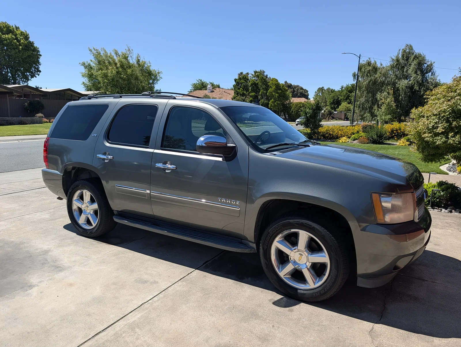 Chevy Tahoe after express wash by Pride Auto Wash